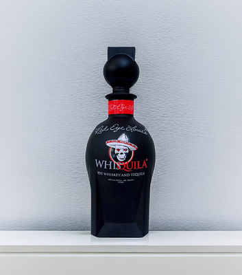 comprar Botella de vidrio del Tequila del OEM 375ml/tapón revestido negro de la impresión/de vidrio de la pantalla online manufacture