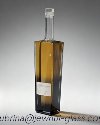 comprar Botella de vidrio de whisky cuadrada de 700 ml -Personalización, botella de vidrio Super Flint, whisky australiano Fabricación en línea