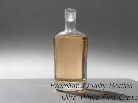 comprar Botella de vidrio de whisky de 750 ml -Personalización, botella de vidrio Super Flint, whisky artesanal estadounidense Fabricación en línea