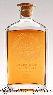 comprar Los bordes laterales sólidos para Xo, Brandy, Whiksy Higher End Botella de vidrio Fabricación en línea