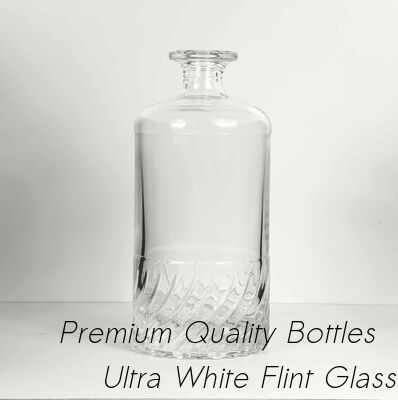 comprar Electrochapado de oro de la botella de vidrio de la garrafa de la botella de Crystal Glass Stopper Brandy Glass Fabricación en línea