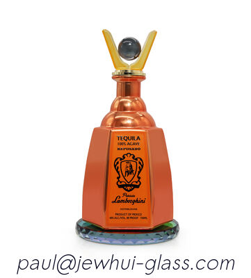 comprar Extra Enejo, Reposado, Botella de vidrio de tequila de plata, botella de vidrio Super Flint con tapones de vidrio Fabricación en línea