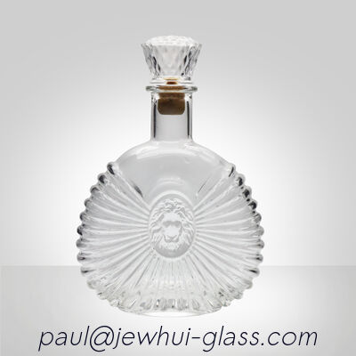 comprar Decantador de vidrio tallado Super Flint Diamond, XO, brandy, vodka, licor, ginebra, ron, tequila, whisky, brandy, botella de vidrio de licor con tapones de vidrio macizo Fabricación en línea