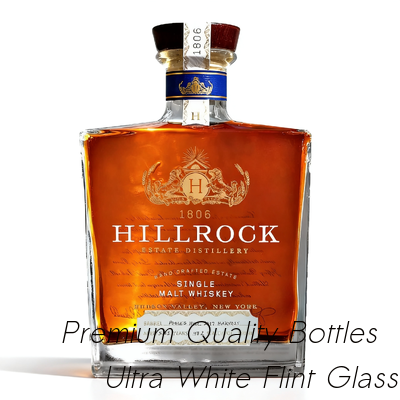 comprar Botella de vidrio vacía de 500 ml/ 700 ml Xo, Brandy, Whiskey Extra White Flint Botella personalizada Fabricación en línea