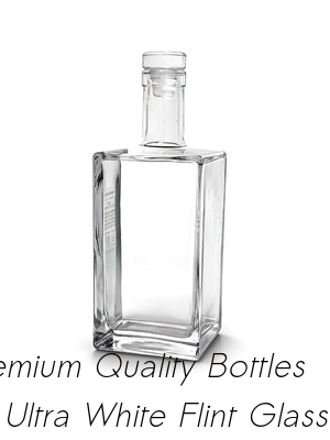 comprar La placa Cork Neck Qbic 375 ml de licor de cristal embotella 700ml cúbico Fabricación en línea