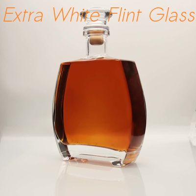 comprar ODM único del tapón de Brandy Bottles With Crystal Glass de la astilla del oro online manufacture