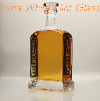 comprar Viuda de cobre de la botella de cristal de Borbón del whisky del arte que hiela blanco adicional online manufacture
