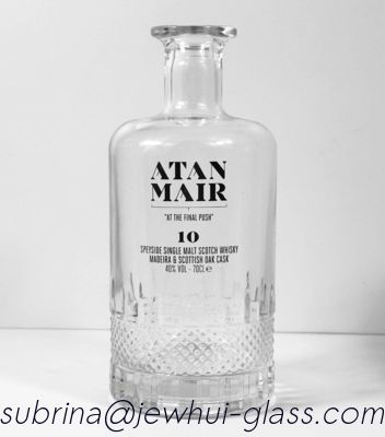 Buen precio 700ml  ATAN MAIR SCOTTISH OAK CASK WHISKEY  Glass Bottle -Customization, Super Flint Glass Bottle, Scottish WhiskeyRum en línea