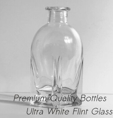 Buen precio 375 ml Rumquila, Vodquila, Whiskquila, Xo, Brandy, Botella de vidrio con tapon de vidrio hueco en línea