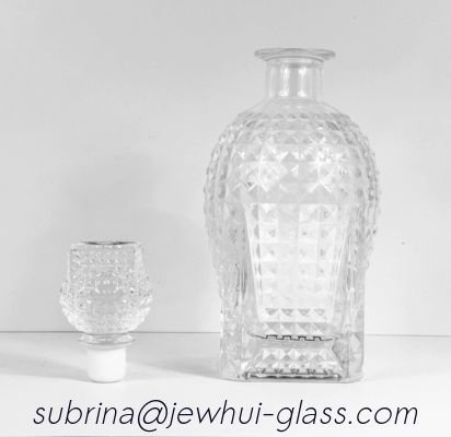 Buen precio Botella de vidrio de whisky alpino de 750 ml - Personalización, botella de vidrio súper flint, ron americano en línea