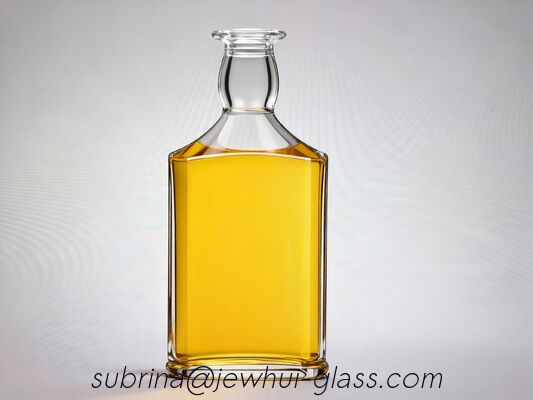 Buen precio 750ml    Bourbon, Ron, whisky Botella de vidrio transparente premium de whisky en línea
