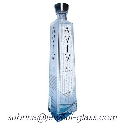 Buen precio 750m de botella de vidrio de vodka Aviv en línea