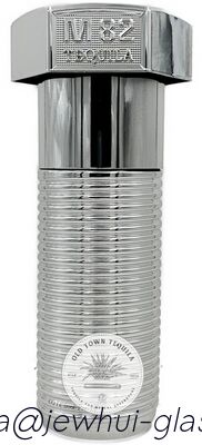 Buen precio Extra Enejo, Reposado, Botella de vidrio de tequila de plata, botella de vidrio Super Flint con tapones de vidrio en línea