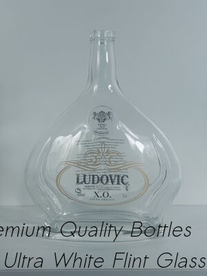 Buen precio 700 ml XO, Botella de vidrio Gognac -Personalización, Botella de vidrio Super Flint en línea