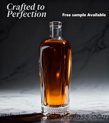 Buen precio 700 ml XO, JIMM Botella de vidrio Gognac -Personalización, Botella de vidrio Super Flint en línea