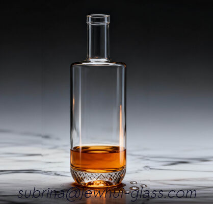 Buen precio 700 ml XO, JIMM Botella de vidrio Gognac -Personalización, Botella de vidrio Super Flint en línea