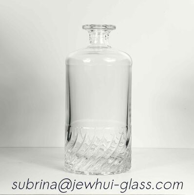 Buen precio Electrochapado de oro de la botella de vidrio de la garrafa de la botella de Crystal Glass Stopper Brandy Glass en línea