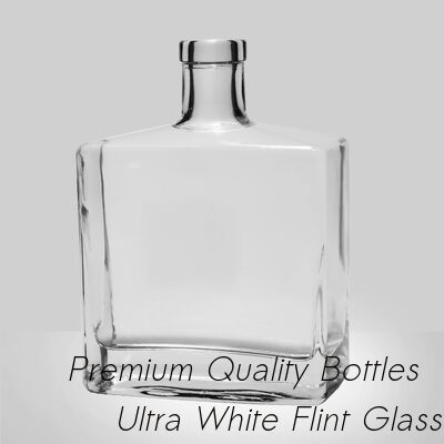 Buen precio Decantador de vidrio tallado Super Flint Diamond, XO, brandy, vodka, licor, ginebra, ron, tequila, whisky, brandy, botella de vidrio de licor con tapones de vidrio macizo en línea