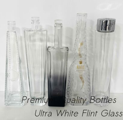 Buen precio Decantador de vidrio tallado Super Flint Diamond, XO, brandy, vodka, licor, ginebra, ron, tequila, whisky, brandy, botella de vidrio de licor con tapones de vidrio macizo en línea