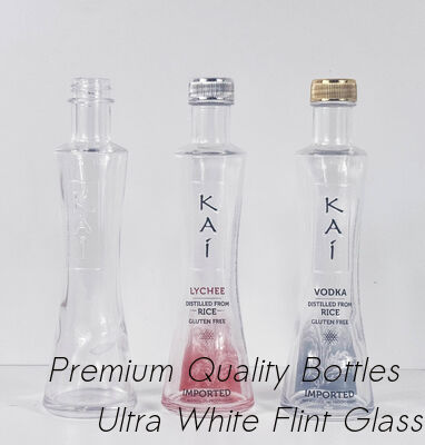 Buen precio Botella de vidrio de vodka delgada de 200 ml con cierres T-CORK o GPI, cerraduras Gula en línea
