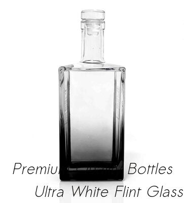 Buen precio Botellas redondas de vidrio de alcohol Rondas de ron, Sochu, whisky Botellas de vidrio de licor 700ml, 750ml en línea